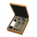 Ver imagem 1 de Caixa Kit Para Vinho - 4 Acessórios E 2 Taças