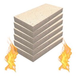 Kit com 05 Plaqueta Refratária 229x114x32mm Churrasqueira Forno Fogão a Lenha - 2