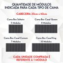 Ver imagem 3 de Kit 12 Placas Cabeceira Nuvem Estofada para Cama Box - Módulo 20 Cm X 60 Cm:rosa