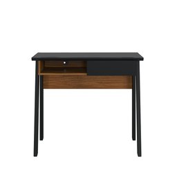 Escrivaninha Com Gaveta Preto Fosco Noce Milano Degas 90 Shop JM - 2
