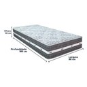 Ver imagem 4 de Cama Box Baú Marrom e Colchão Black Graphite Molas Ensacadas Solteiro 88x188x32 Anjos