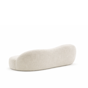 Ver imagem 4 de Sofá Star 190 Cm Orgânico Decorativo Sala Recepção Zahav:off White