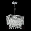 Ver imagem 2 de Lustre Finesse com Base Pendente e Adornos em Acrílico de Alto Brilho - Cor Cristal