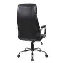 Ver imagem 3 de Cadeira de Escritório Presidente Pelegrin em Couro Pu Pel-9027 Preta