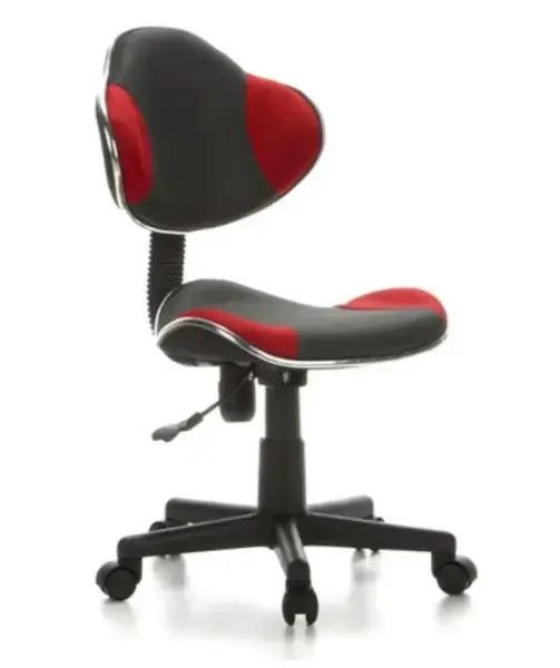 Cadeira de Escritório Secretária Pelegrin PEL-S653 Vermelha