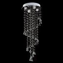 Ver imagem 2 de Lustre Waterfall com Adornos em Acrílico de Alto Brilho - Cor Cristal
