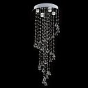 Ver imagem 1 de Lustre Waterfall com Adornos em Acrílico de Alto Brilho - Cor Cristal