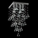 Ver imagem 1 de Lustre Star com Adornos em Acrílico de Alto Brilho - Cor Cristal