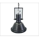 Ver imagem 3 de Lustre Pendente Retro Industrial VI Metal Pelegrin PEL-047