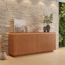 Ver imagem 1 de Buffet Lux 1,84m com 4 Portas Mavaular:naturalle