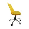 Cadeira de Escritório Secretaria Abs Pelegrin Pel-032a Amarela - 3