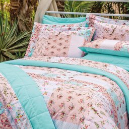 Kit Monterey Casal Padrão 3 Peças Estampa Francine - 1