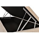 Ver imagem 3 de Cama Box Baú Solteiro Suede Bege 88x188x42