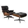 Poltrona Charles Eames Preta Linn Design Decor - 1