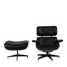Poltrona Charles Eames Preta Linn Design Decor - 3