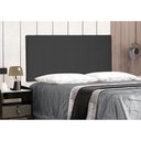 Ver imagem 3 de Cabeceira Painel Solteiro 0,90m Verona Suede - Pallazio - Preto