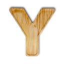 Ver imagem 1 de Petisqueira Letra Y Tabua com Rebaixo Madeira Pinus Cesta Presente Decoração Mesa Posta - Woodspot