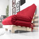 Ver mais imagens de Futon Casal Tokio Sofá Cama com Madeira Maciça