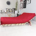 Ver imagem 4 de Futon Casal Tokio Sofá Cama com Madeira Maciça