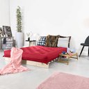 Ver imagem 2 de Futon Casal Tokio Sofá Cama com Madeira Maciça