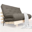 Ver imagem 1 de Futon Casal Tokio Sofá Cama com Madeira Maciça