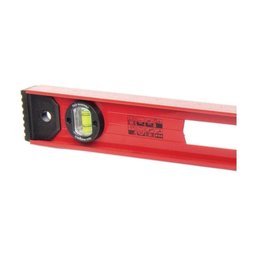 Nível de Alumínio Ferroviário 600mm 2 Bolhas + 1 Rotativo Reforçado - Mtx 24" 340069 - 3