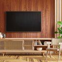 Ver imagem 6 de Placa Revestimento Adesiva Flexível para Parede Madeira Jacarandá 60x300cm