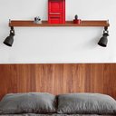 Ver mais imagens de Placa Revestimento Adesiva Flexível para Parede Madeira Jacarandá 60x300cm