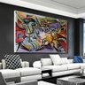 Quadro Decorativo Pablo Picasso Tourada:60x40 cm/PRETA - 8