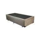 Ver imagem 1 de Cama Box Bau Solteiro Suede Premium Santo Box 47x88x188:bege