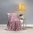 Ver imagem 3 de Cobertor Microfibra Fleece Willow Queen Canelado Mantinha Coberdrom Cobertor Grosso Micro Peony