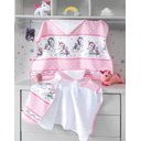 Ver imagem 1 de Toalha de Banho para Bebê - Estampada - Unicórnio 02 - com Fralda - com Capuz - Dohler