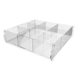 Divisória de gaveta acrílico (similar) com caixa montável - 1