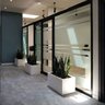 Película Jateada Para Vidro Box Vitrine Janela Fosca Adesivo Transparente 0,75x2,50m - 4