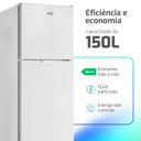 Ver imagem 5 de Geladeira Refrigerador Compacto Hq Defrost 150 Litros Hq-150rdf