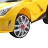 Mini Carro Infantil À Bateria Esporte Luxo Bel Amarelo - 4