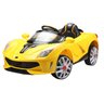 Mini Carro Infantil À Bateria Esporte Luxo Bel Amarelo - 1
