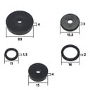 Ver imagem 4 de Kit Vedantes e Oring de Registros Gaveta e Pressão Deca 1/2" 3/4" 1" - 4160kit140