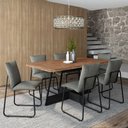 Ver imagem 1 de Conjunto de Sala de Jantar 6 Cadeiras Chloe Carraro
