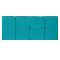 Painel Cabeceira Casal 1,40cm Azul Turquesa SMF DECOR - 2