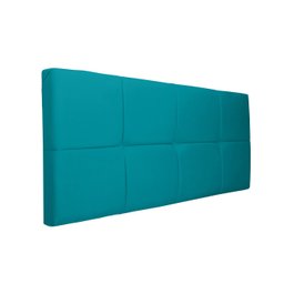 Painel Cabeceira Casal 1,40cm Azul Turquesa SMF DECOR - 1