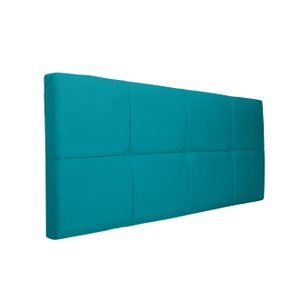 Painel Cabeceira Casal 1,40cm Azul Turquesa SMF DECOR