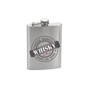 Cantil em Inox 236ml Porta Bebida - Whisky
