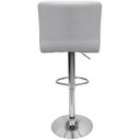 Ver imagem 4 de Kit 4 Banquetas Confort Gomos Estofada Couro Giratória C/ Regulagem