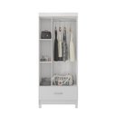 Ver imagem 6 de Conjunto Quarto Guarda Roupa e Comoda Jones Branco