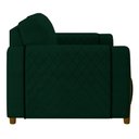 Ver imagem 5 de Poltrona Decorativa para Sala de Estar 98cm Amaranto M22 Veludo Verde - Mpozenato