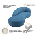 Ver imagem 7 de Divã Recamier Orgânico França 180cm Lado Esquerdo Linho