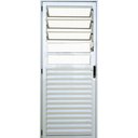 Ver imagem 1 de Porta Basculante 2,10x0,80 Lado Esquerdo Alumínio Branca