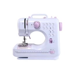 Mini Máquina de Costura Portátil:branco - 2