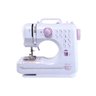 Mini Máquina de Costura Portátil:branco - 2